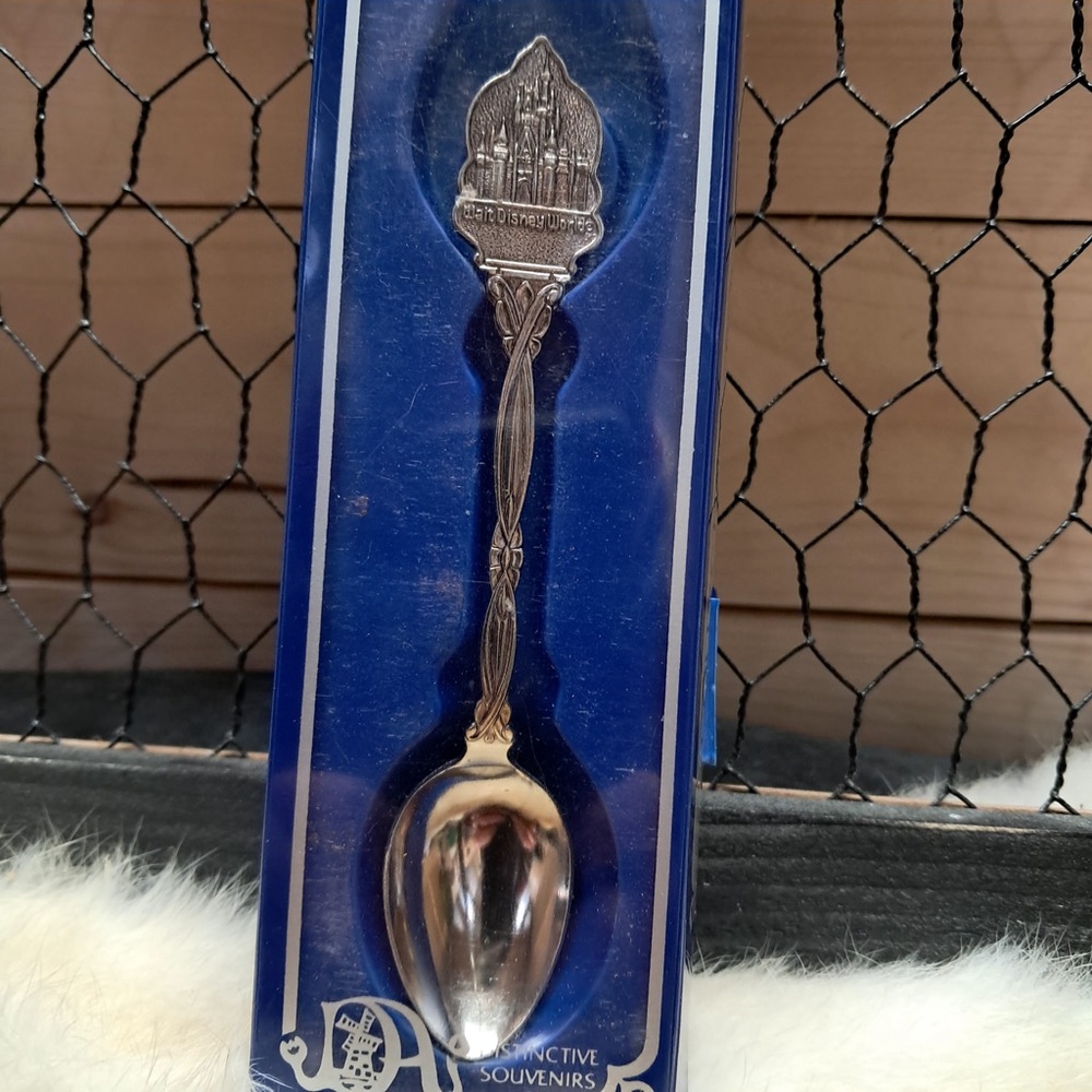 Walt Disney World Castle Silver Souvenir Spoon